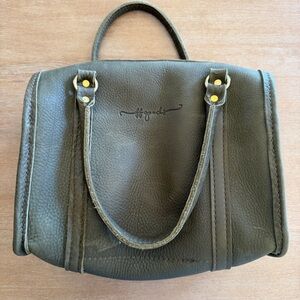 Finn’s Fickle Goods Olive Green Leather Lottie Doctor Style Bag